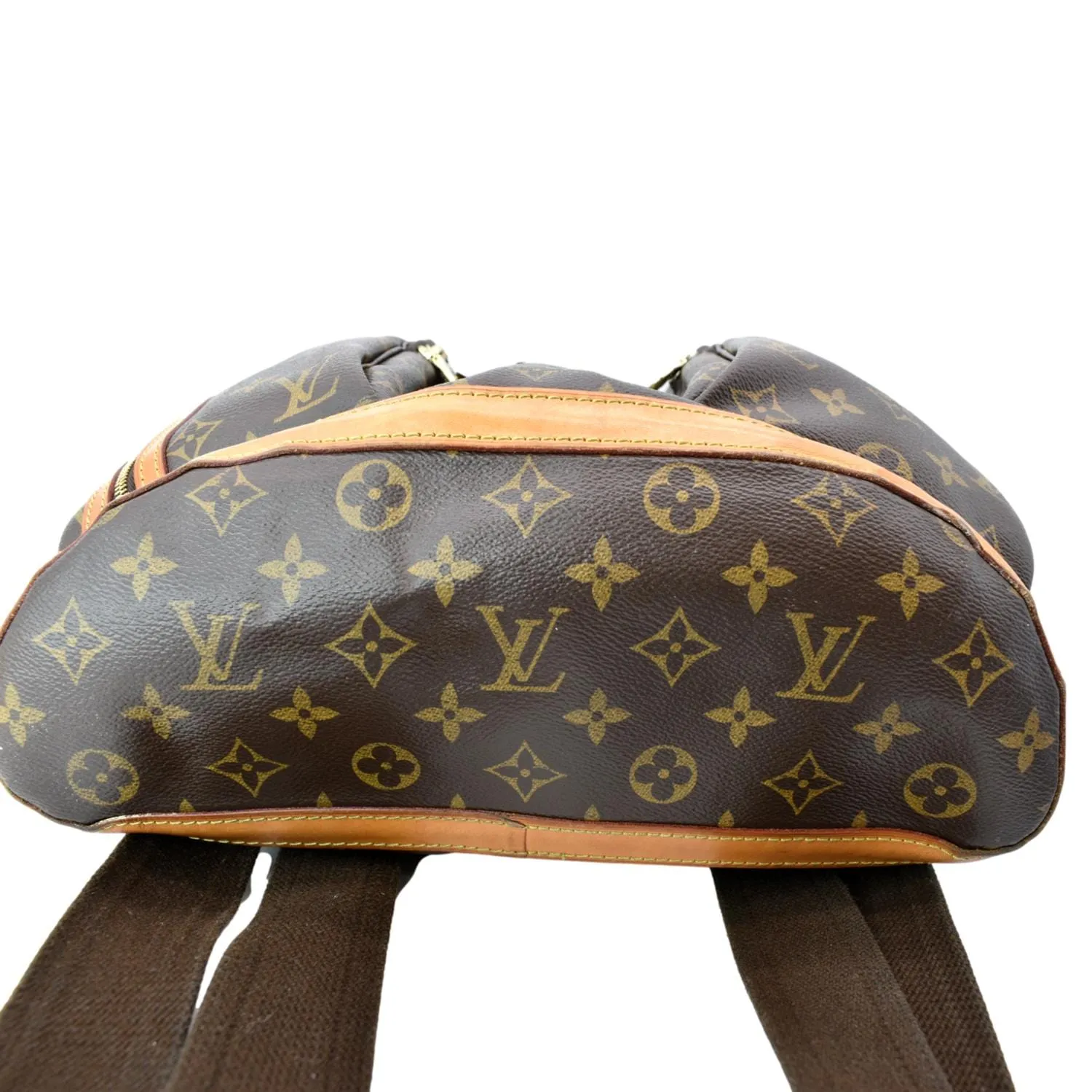 LOUIS VUITTON Sac A Dos Bosphore Monogram Canvas Backpack Bag Brown
