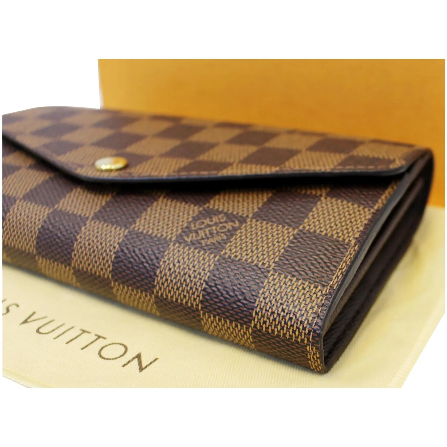 LOUIS VUITTON Sarah NM Damier Ebene Wallet