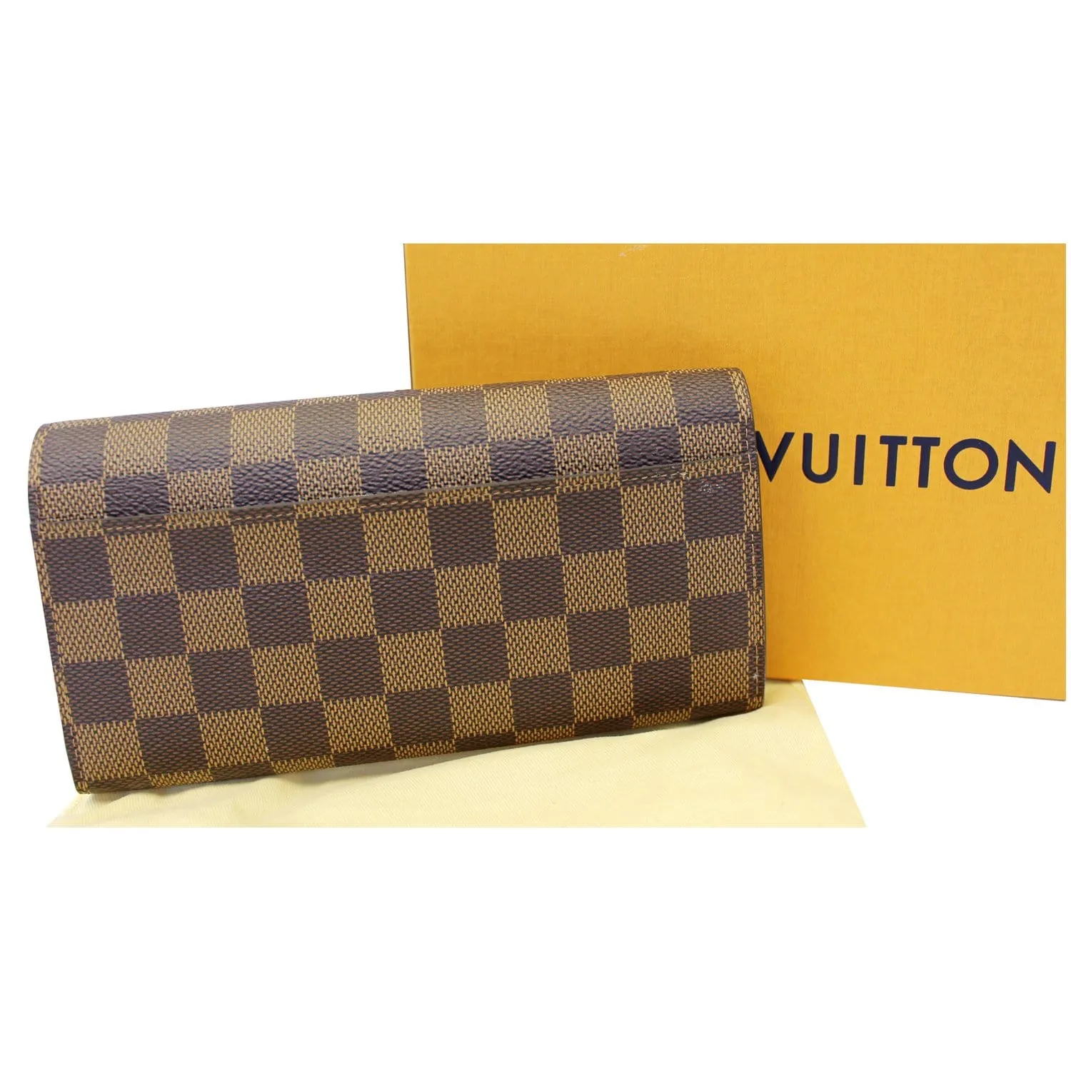 LOUIS VUITTON Sarah NM Damier Ebene Wallet