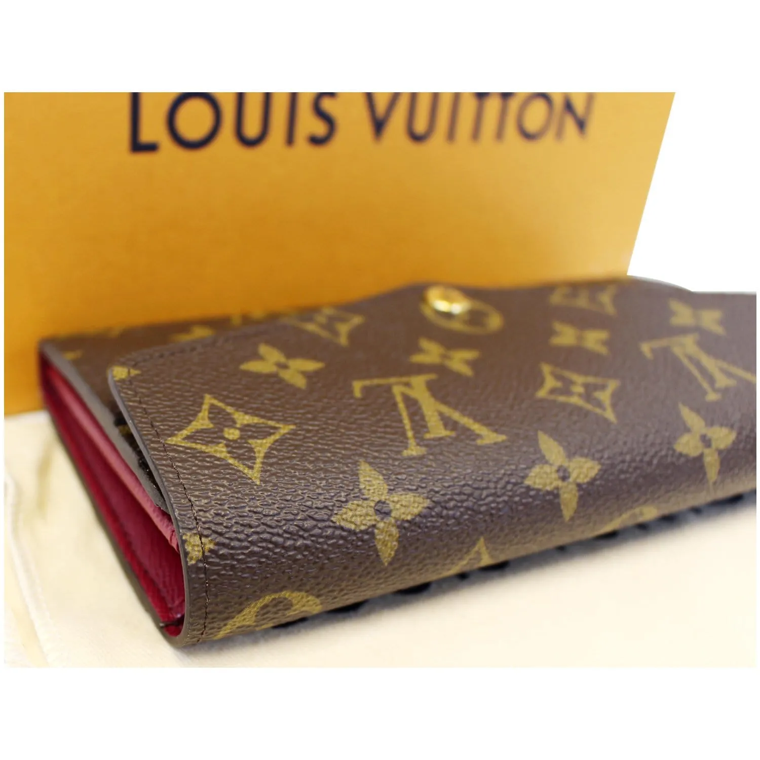 LOUIS VUITTON Sarah NM Monogram Canvas Wallet