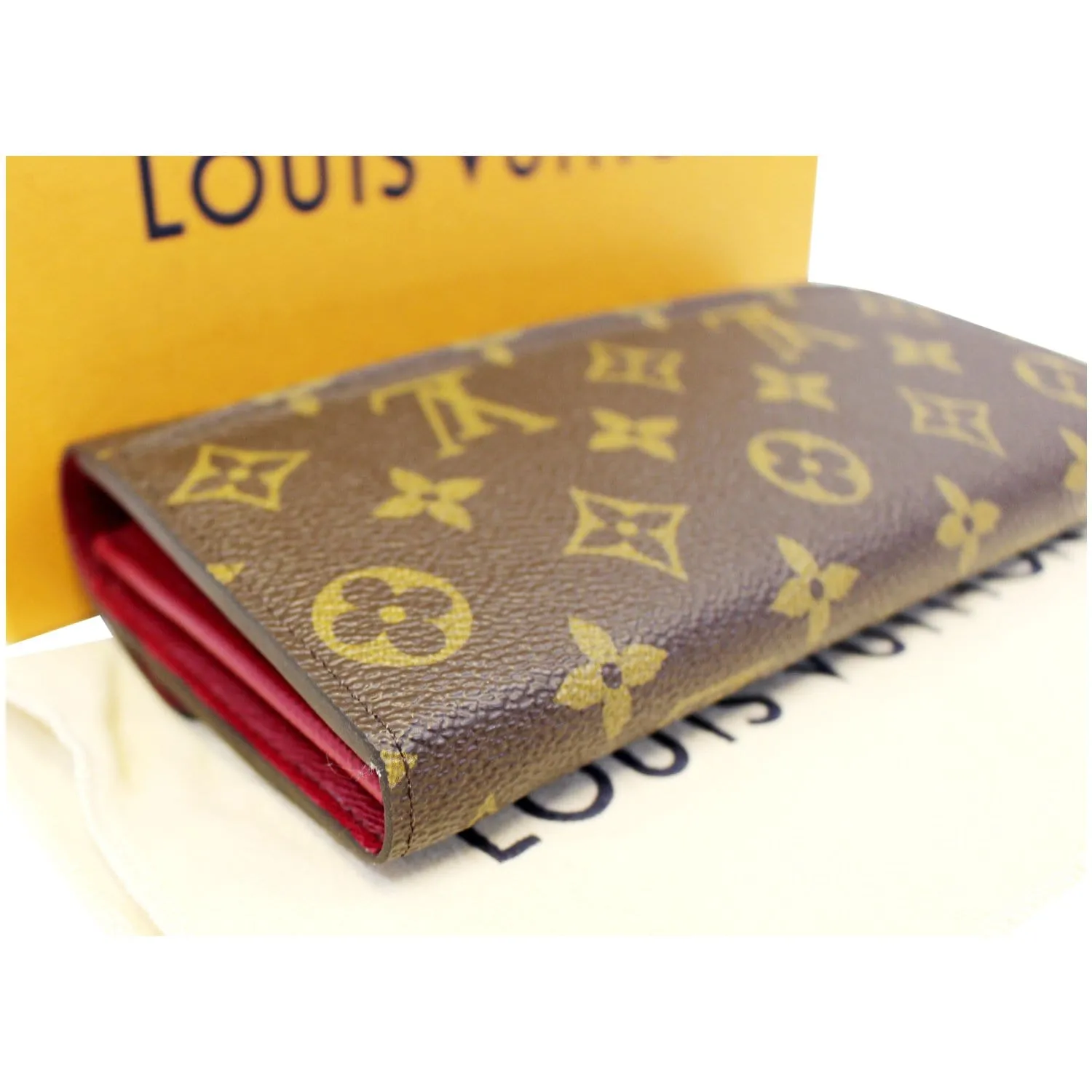 LOUIS VUITTON Sarah NM Monogram Canvas Wallet