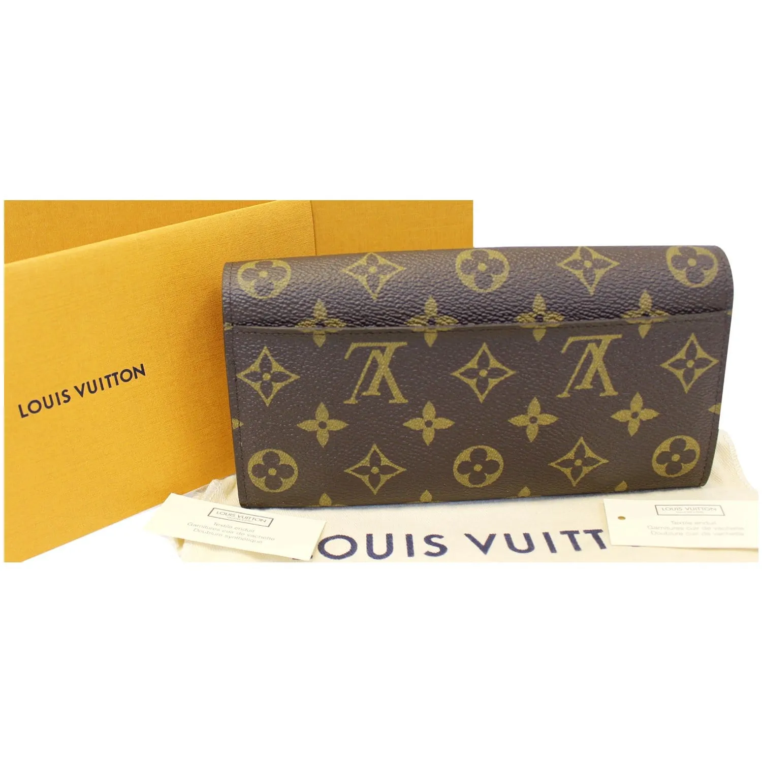 LOUIS VUITTON Sarah NM Monogram Canvas Wallet