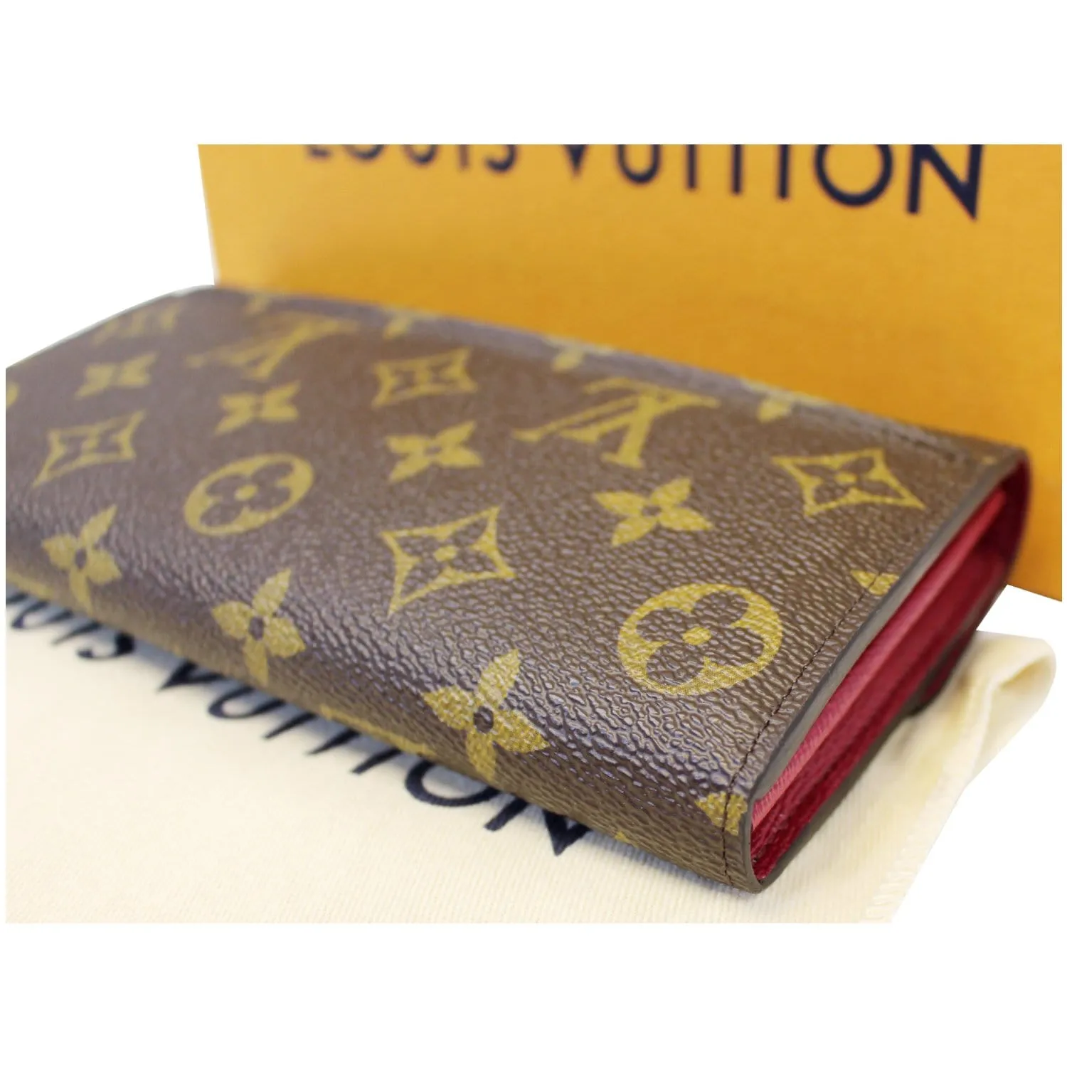 LOUIS VUITTON Sarah NM Monogram Canvas Wallet