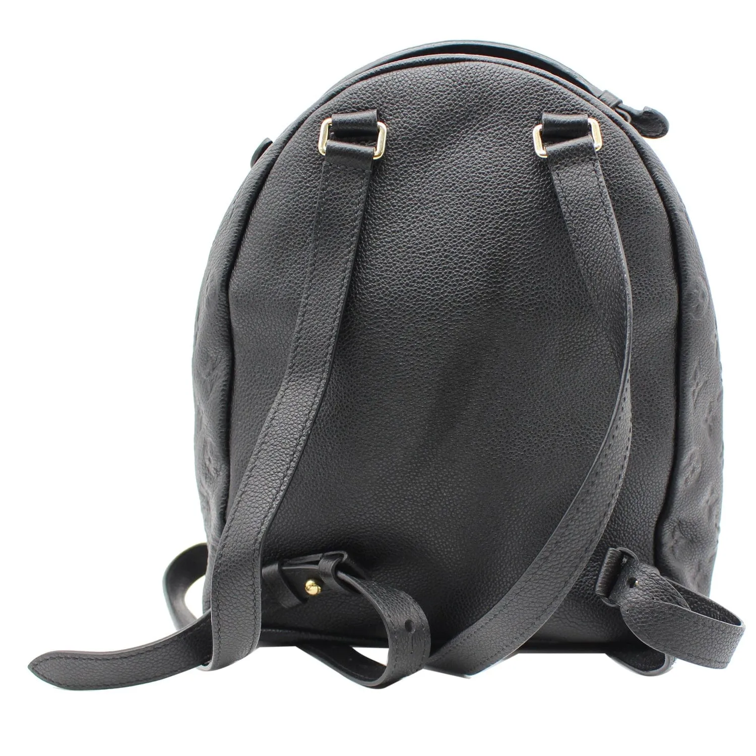 LOUIS VUITTON Sorbonne Monogram Empreinte Leather Backpack Black