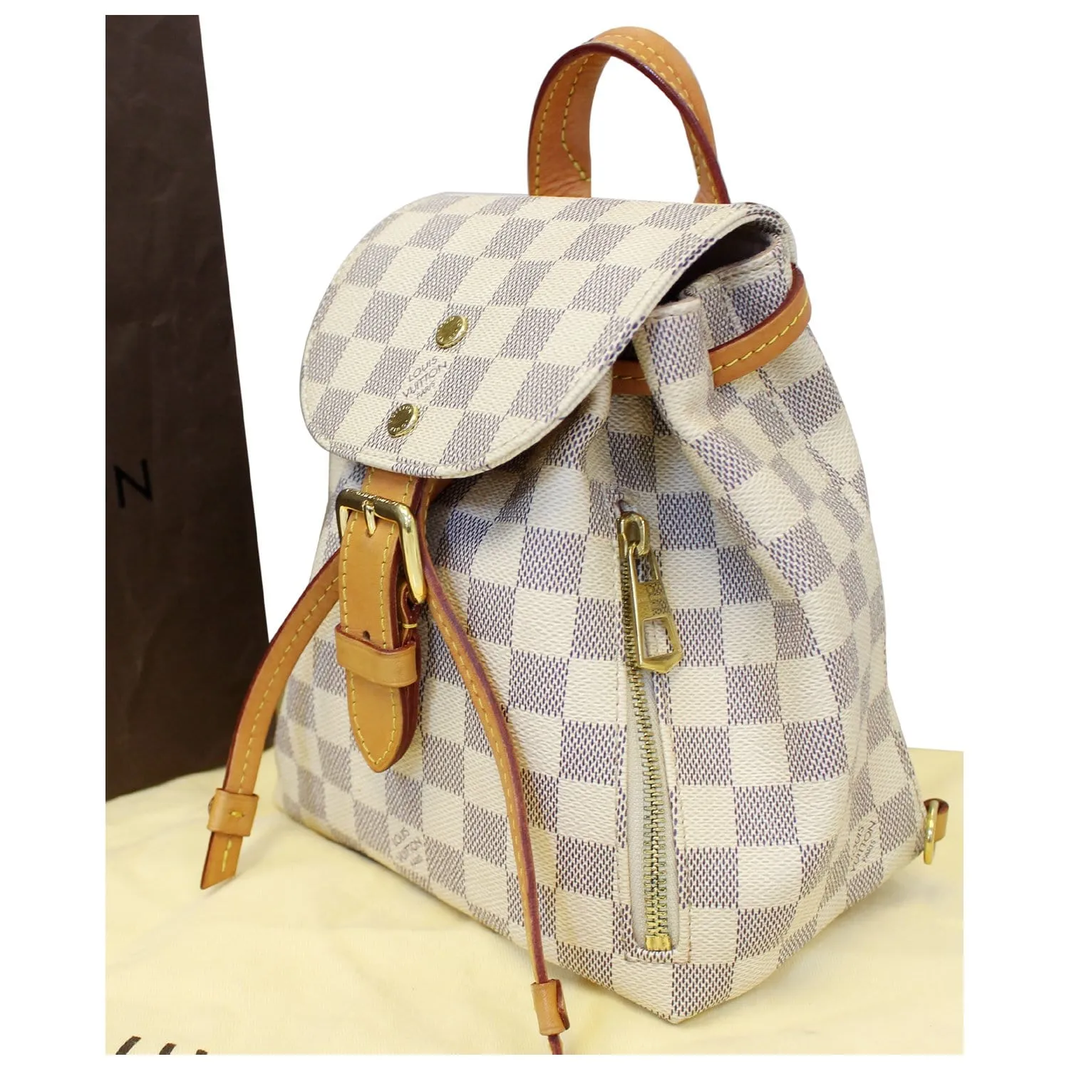 LOUIS VUITTON Sperone BB Damier Azur Backpack Bag