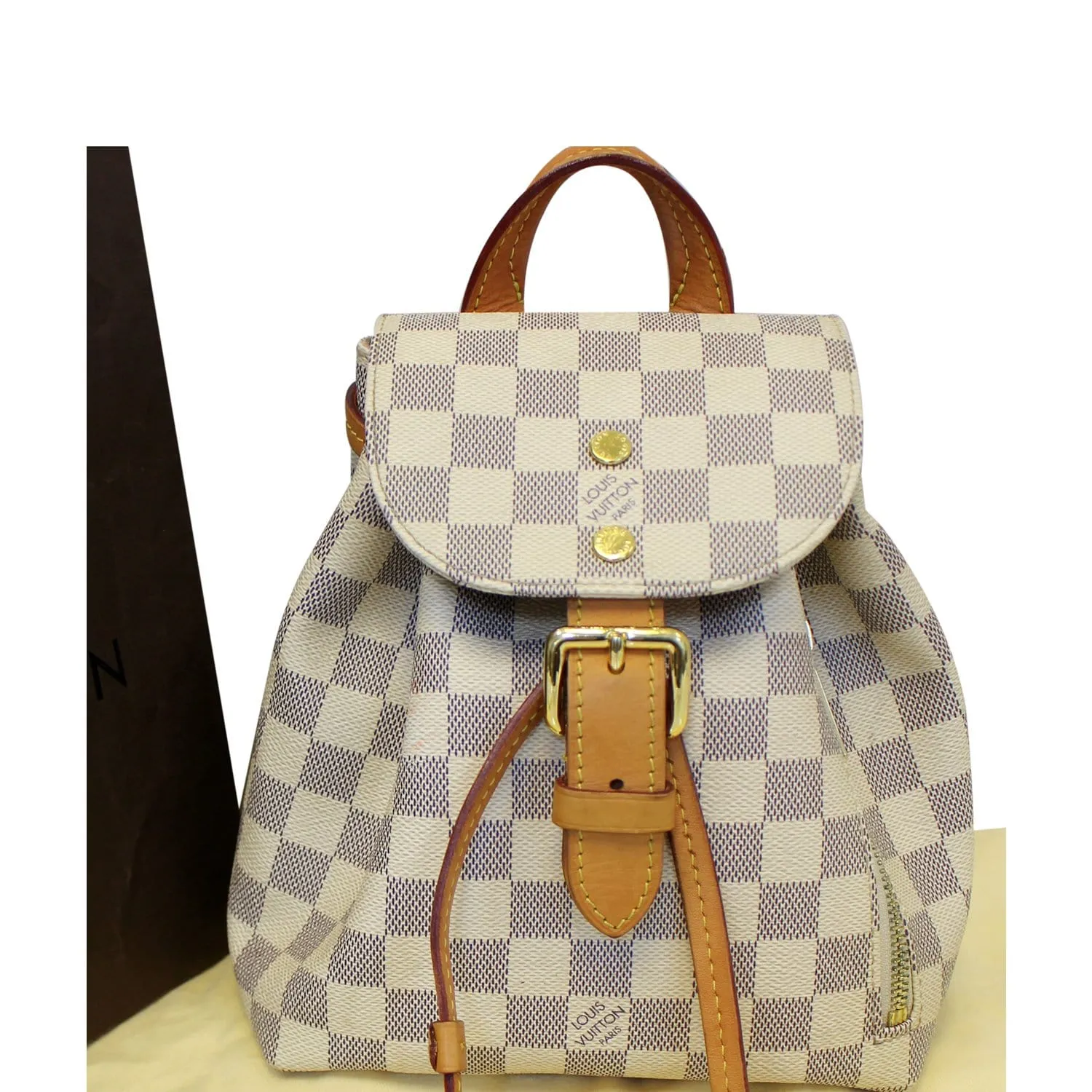 LOUIS VUITTON Sperone BB Damier Azur Backpack Bag