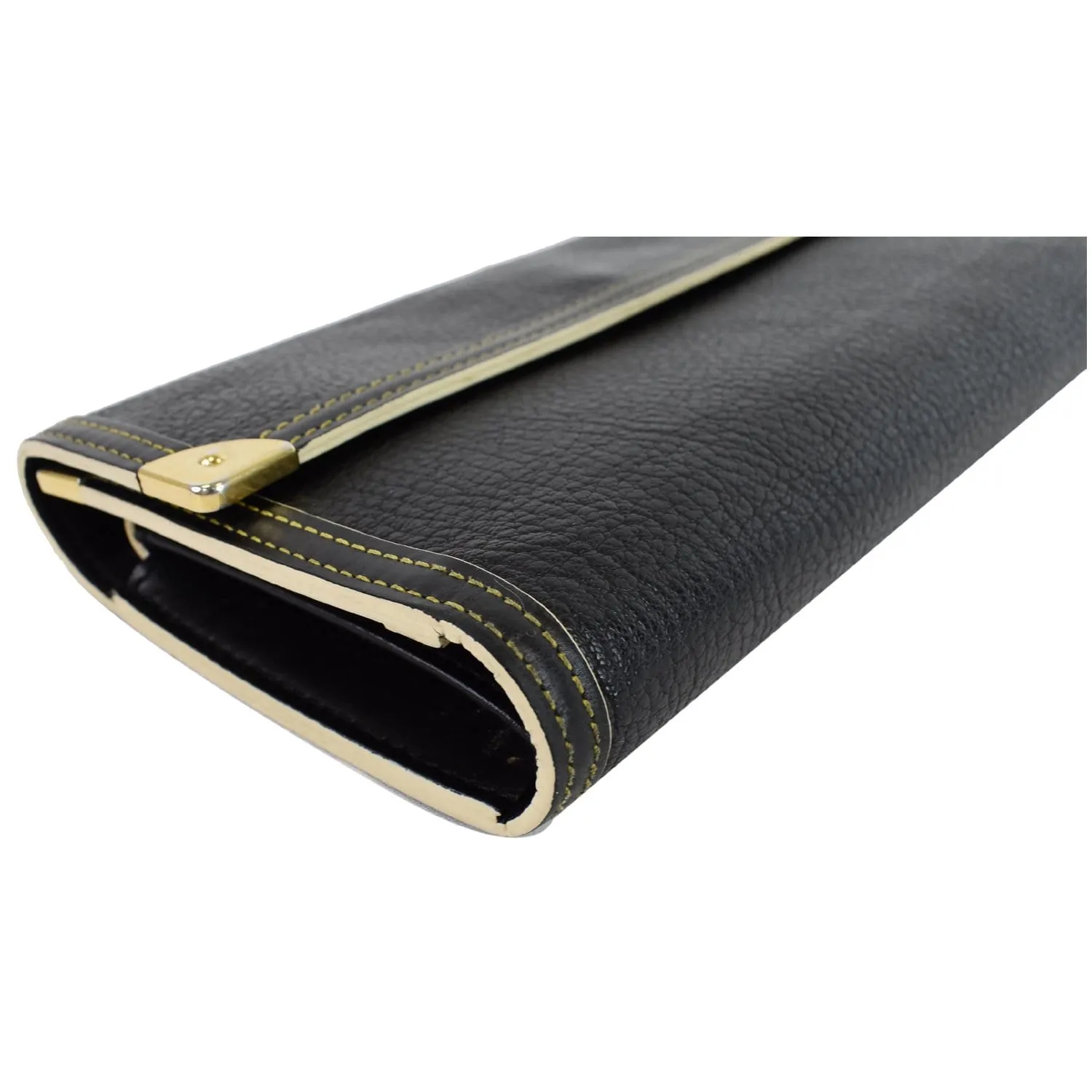 LOUIS VUITTON Suhali Porte-Tresor International Wallet Black - Last Call