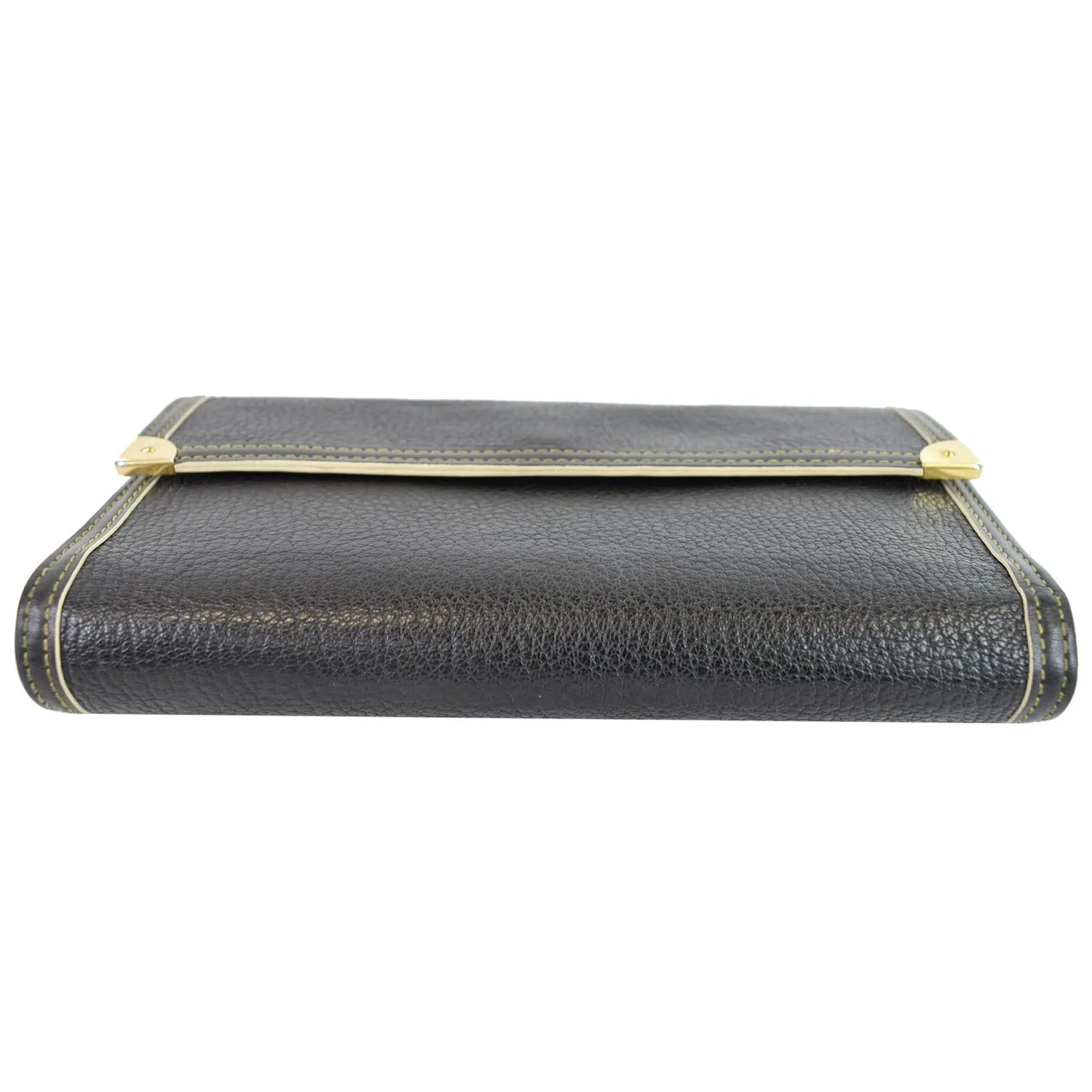 LOUIS VUITTON Suhali Porte-Tresor International Wallet Black - Last Call