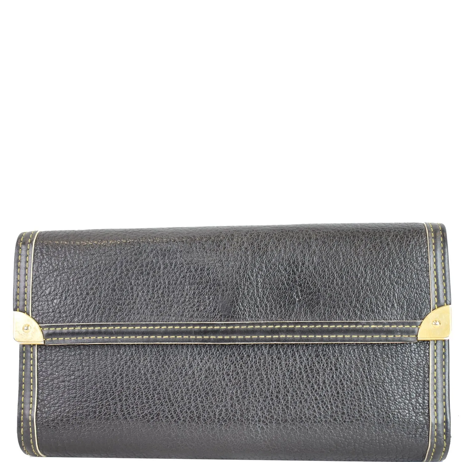 LOUIS VUITTON Suhali Porte-Tresor International Wallet Black - Last Call