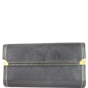 LOUIS VUITTON Suhali Porte-Tresor International Wallet Black - Last Call