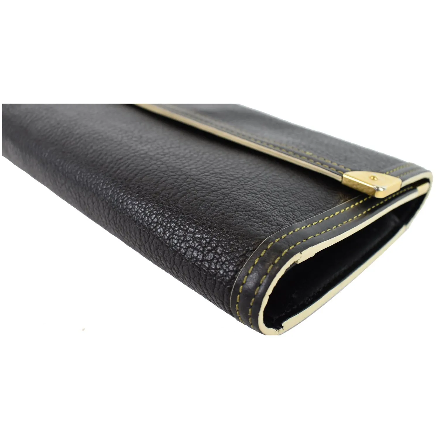 LOUIS VUITTON Suhali Porte-Tresor International Wallet Black - Last Call