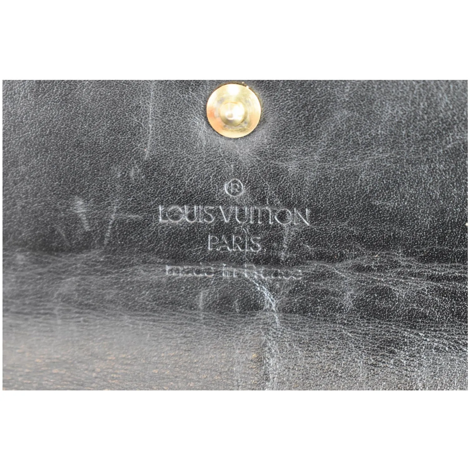 LOUIS VUITTON Suhali Porte-Tresor International Wallet Black - Last Call