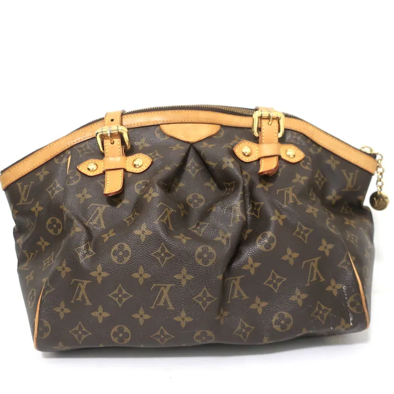 Louis Vuitton Tivoli GM Shoulder Bag Brown Monogram Canvas