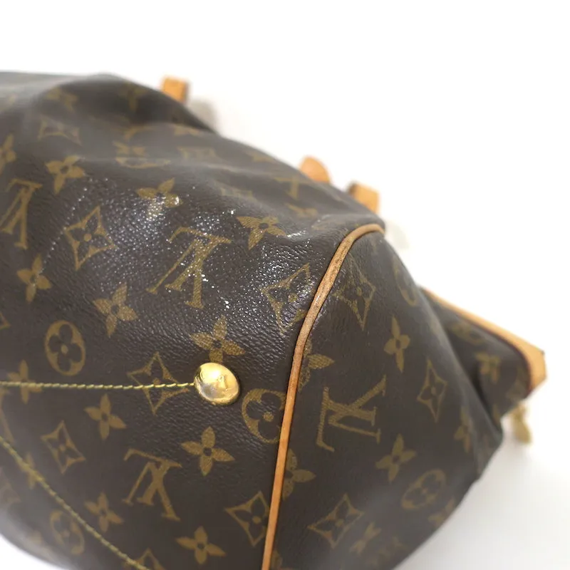 Louis Vuitton Tivoli GM Shoulder Bag Brown Monogram Canvas