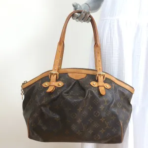Louis Vuitton Tivoli GM Shoulder Bag Brown Monogram Canvas