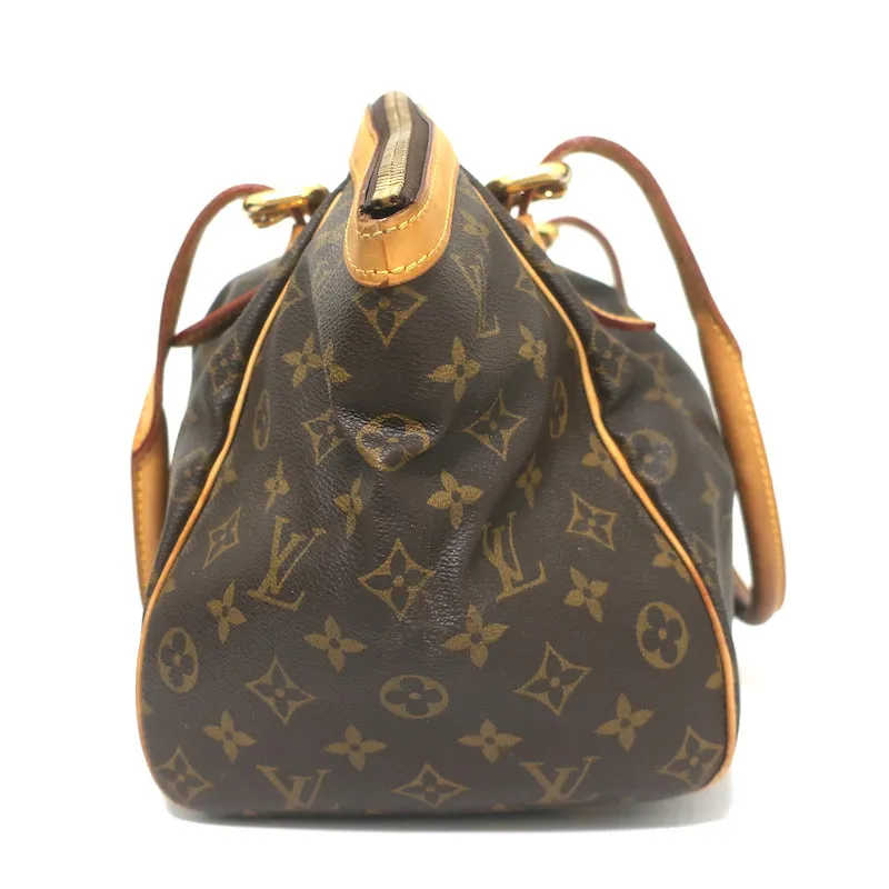 Louis Vuitton Tivoli GM Shoulder Bag Brown Monogram Canvas