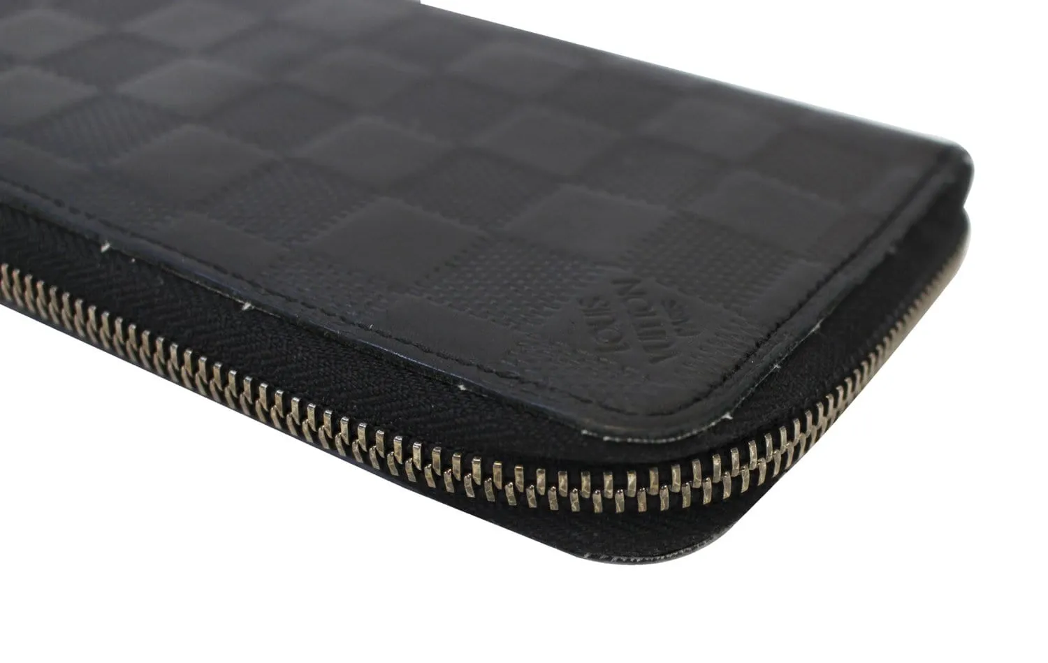 LOUIS VUITTON Vertical Damier Infini Leather Zippy Wallet - Sale
