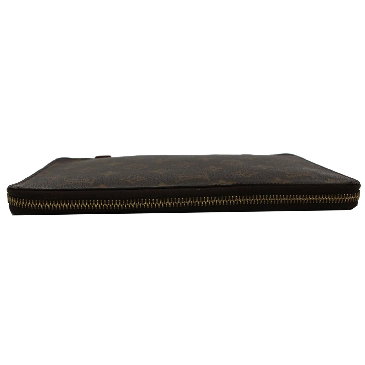 LOUIS VUITTON Zippy XL Monogram Canvas Organizer Wallet Brown