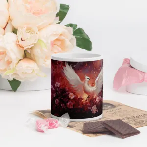 Love Bird White Glossy Mug