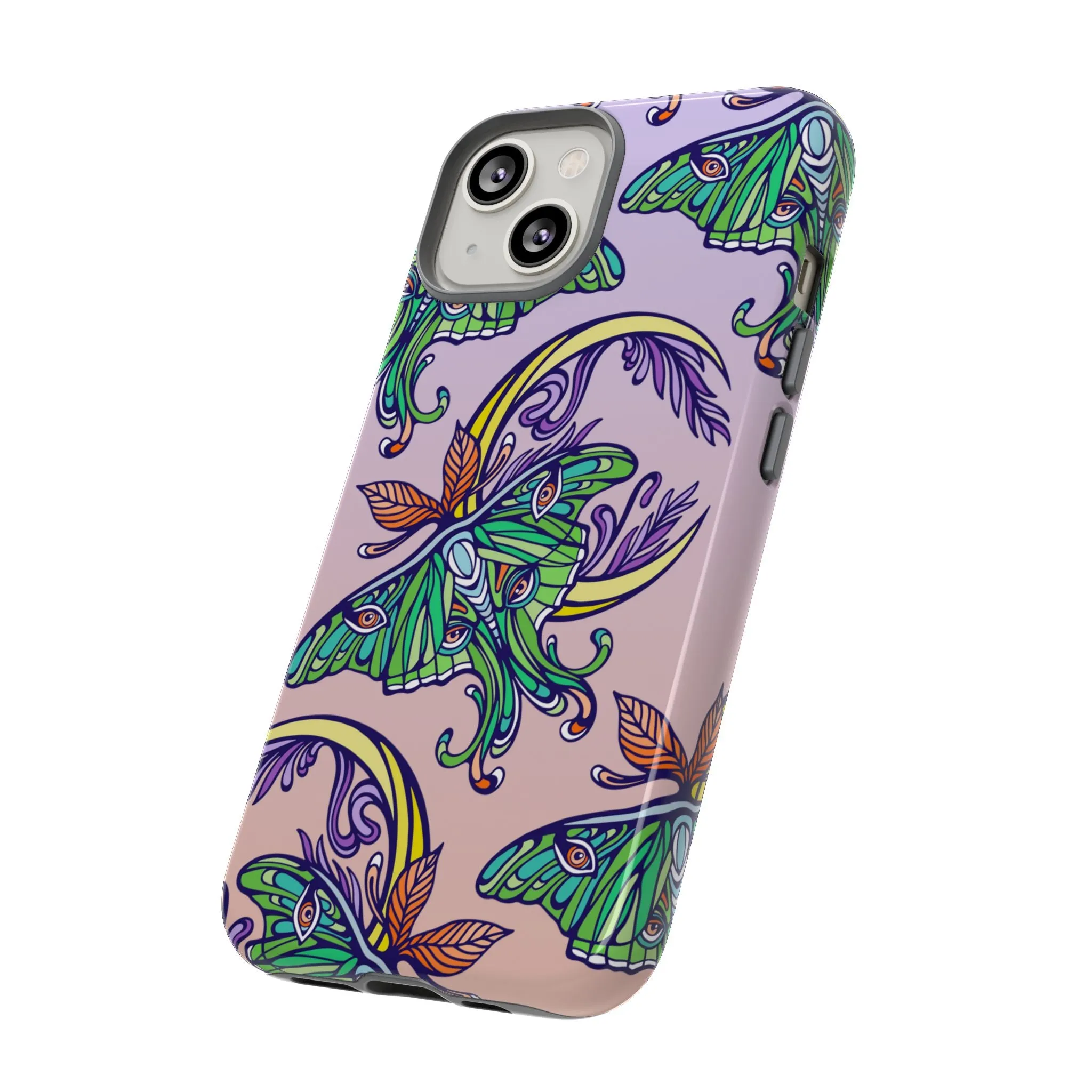 LUNA MOTH BY CHAYA AV PHONE CASE - iPHONE GALAXY PIXEL CASE