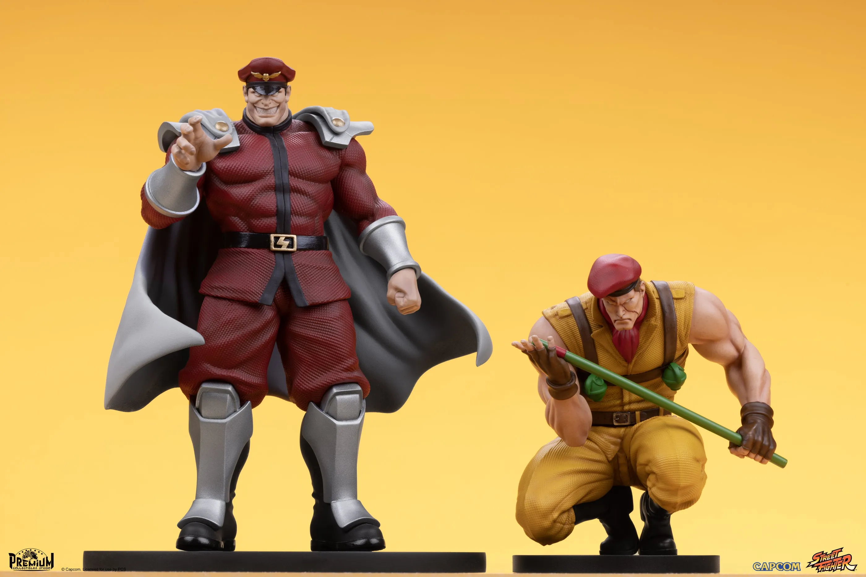 M Bison Rolento Street Fighter 1/10 Scale Statue Pre-order