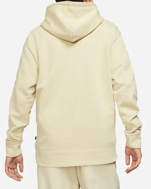M NK SB Classic GFX Hoodie - Grain/Velvet Brown