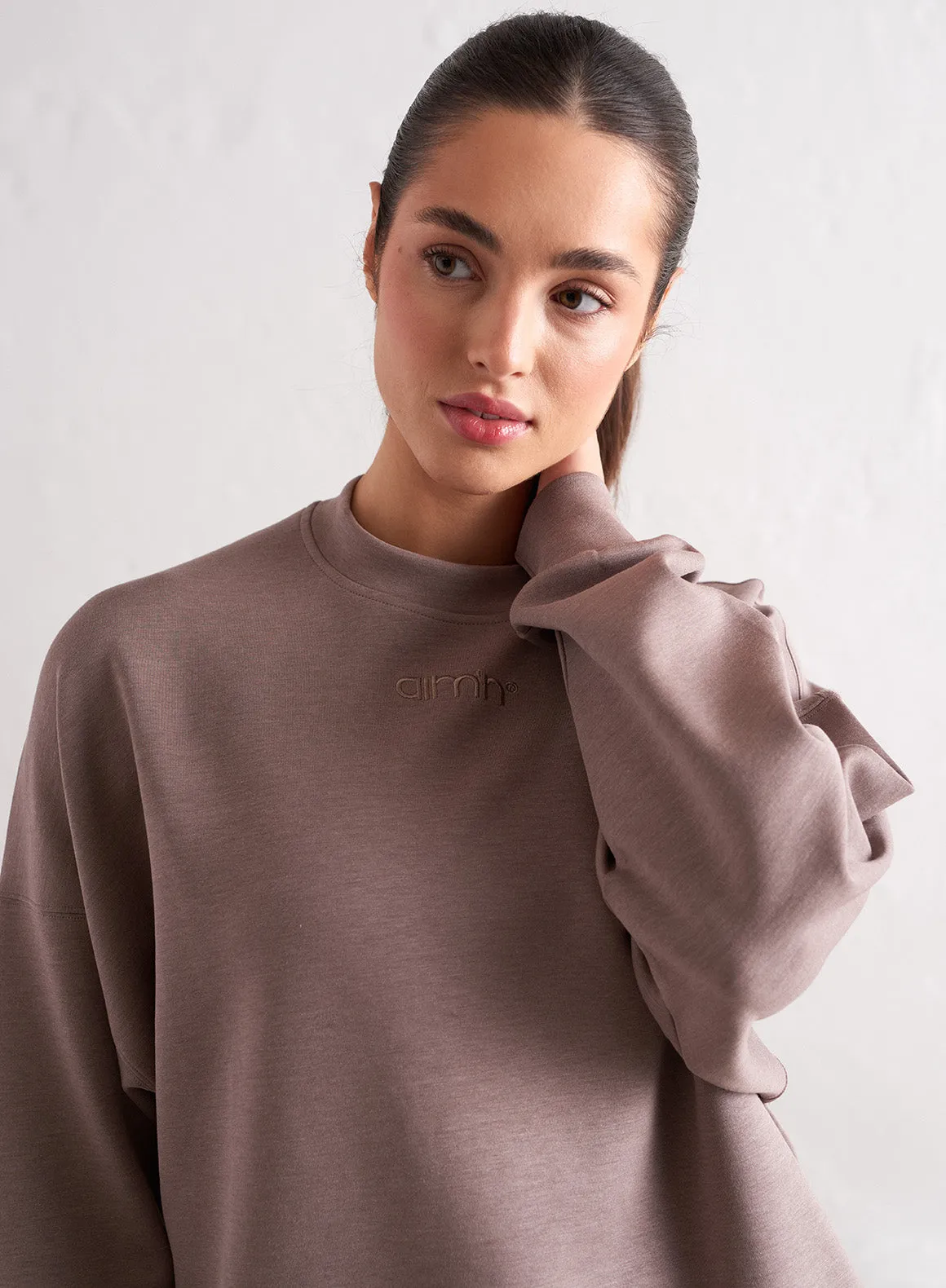 Macchiato Melange Comfy Sweatshirt