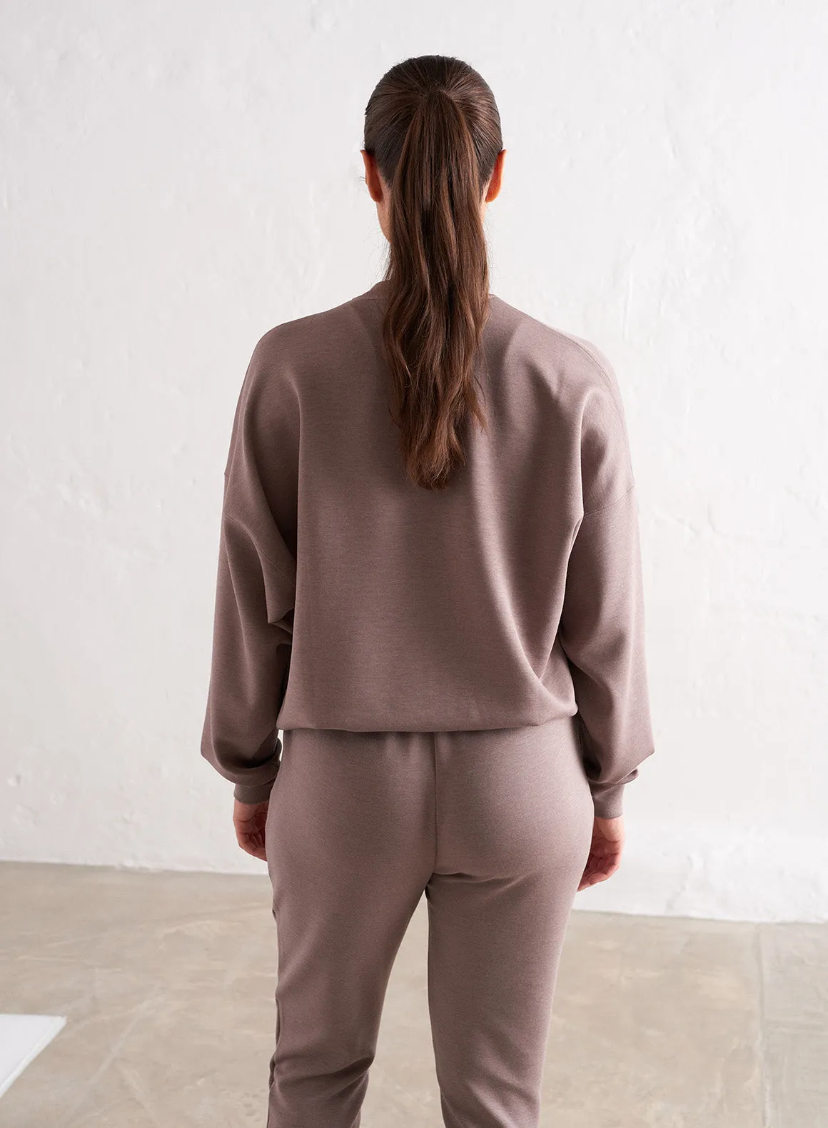 Macchiato Melange Comfy Sweatshirt