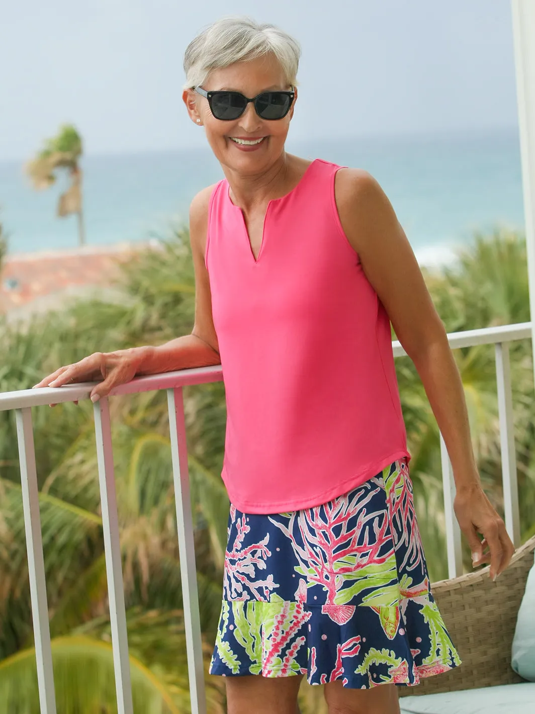 Madison Swing Skort Laguna