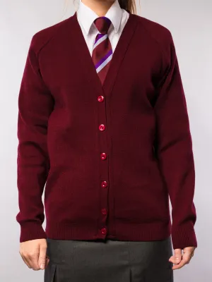 Maroon Cardigan