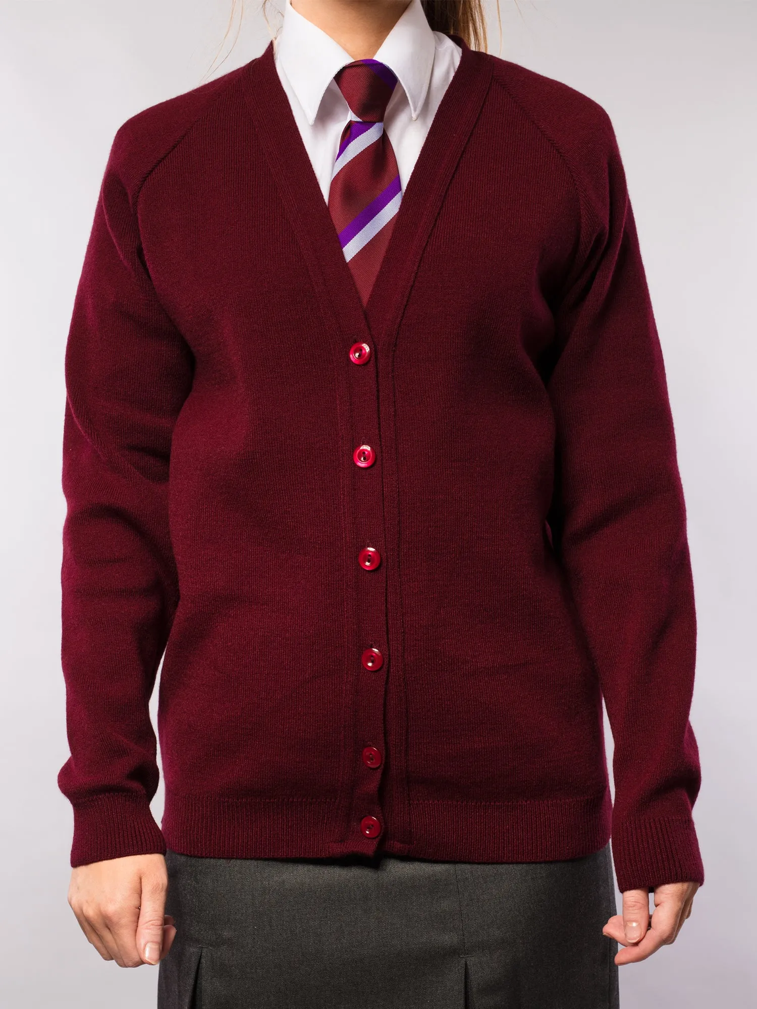 Maroon Cardigan
