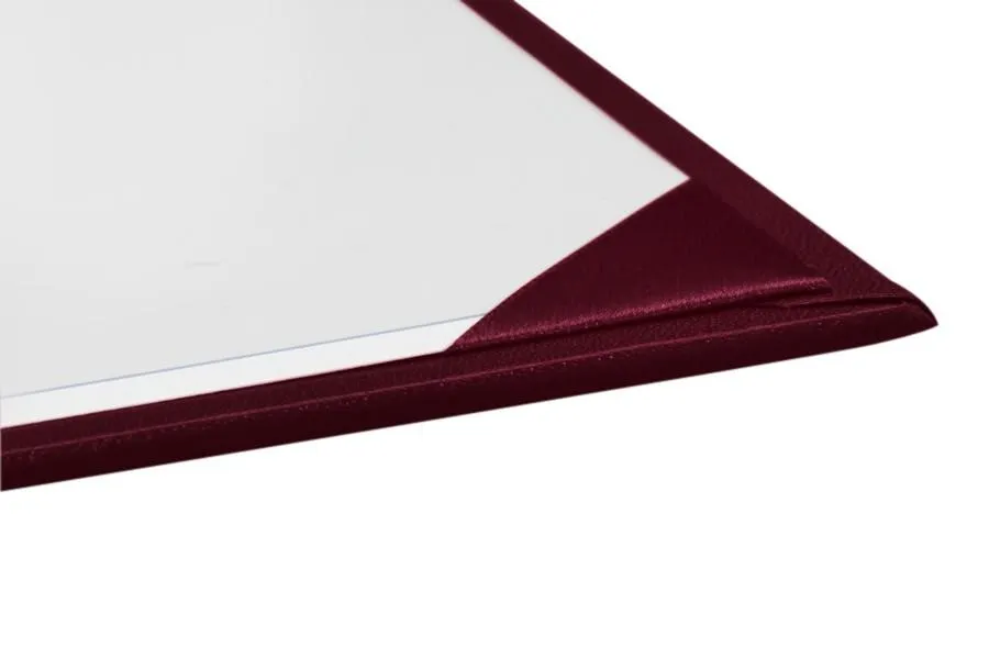 Maroon Graduation Diploma Cover - College & High School Diploma Covers