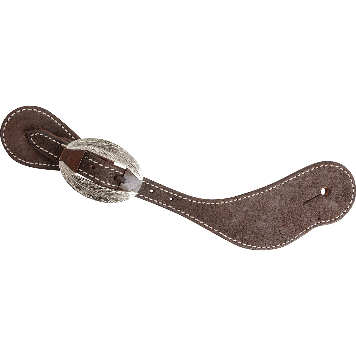 Martin Chocolate Cowboy Spur Straps with Santa Rosa Buckle
