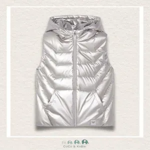 Mayoral Padded Vest - White Gold