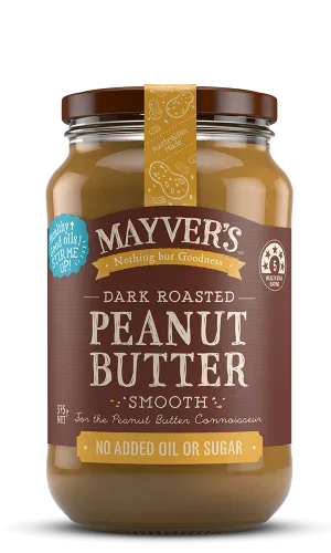 Mayver's Dark Roasted Peanut Butter - smooth