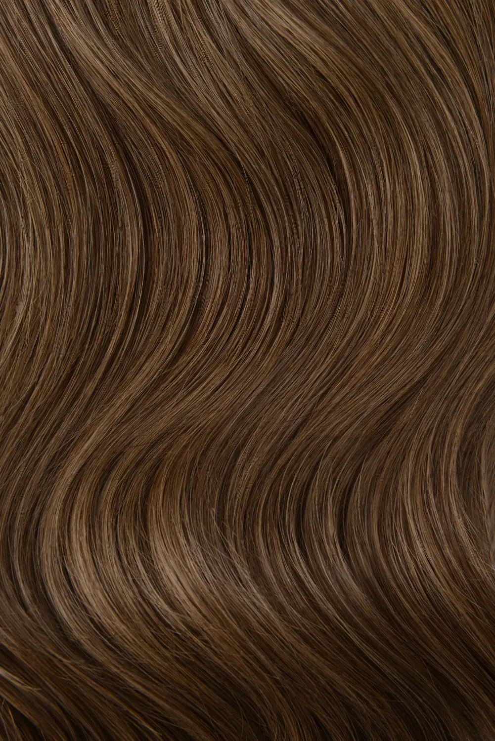 Medium Ash Brown (#8) Straight Up Wrap Around Ponytail Extension