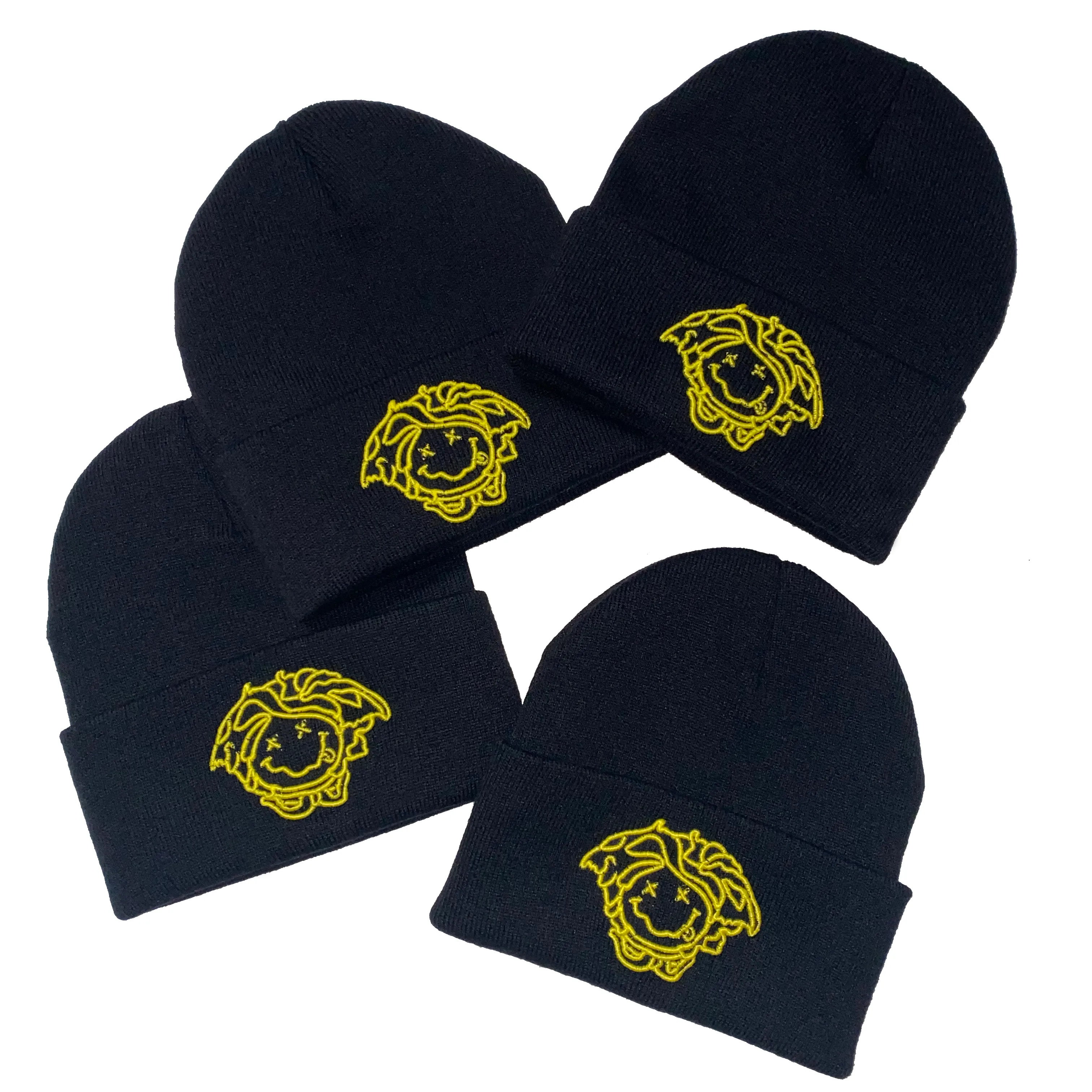 MEDUSA BLACK BEANIE
