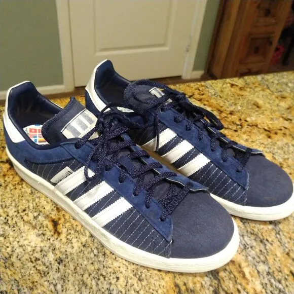 Mens Adidas Originals Campus 80s Classic Casual Shoe / Navy / GY4588 / Size 10