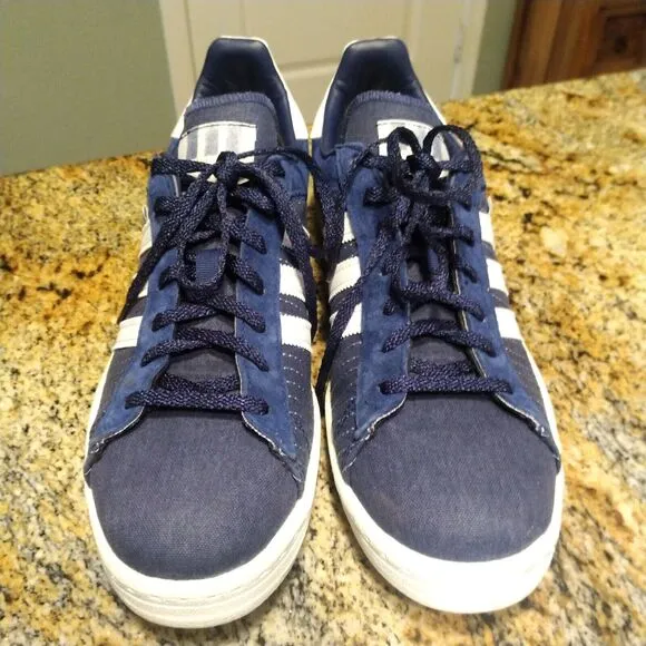 Mens Adidas Originals Campus 80s Classic Casual Shoe / Navy / GY4588 / Size 10