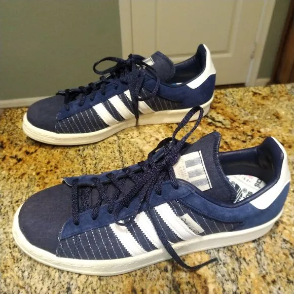 Mens Adidas Originals Campus 80s Classic Casual Shoe / Navy / GY4588 / Size 10