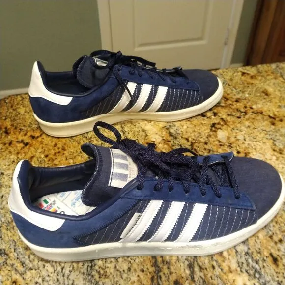 Mens Adidas Originals Campus 80s Classic Casual Shoe / Navy / GY4588 / Size 10