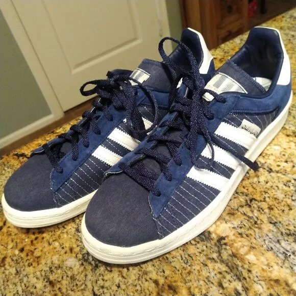 Mens Adidas Originals Campus 80s Classic Casual Shoe / Navy / GY4588 / Size 10