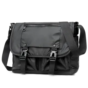 Men's Fashion Nylon Crossbody Bag Multifunctional Male Shoulder Messenger Bags Large Satchels Business Bolsa Masculina bolso sac