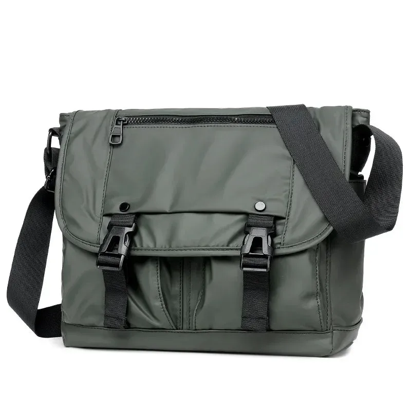 Men's Fashion Nylon Crossbody Bag Multifunctional Male Shoulder Messenger Bags Large Satchels Business Bolsa Masculina bolso sac