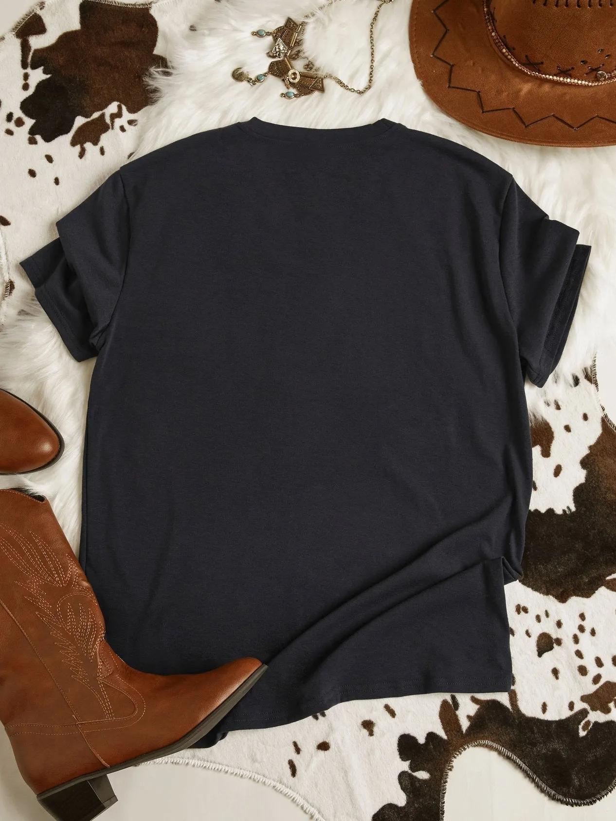 Men's Jesus Print Comfy Tee
