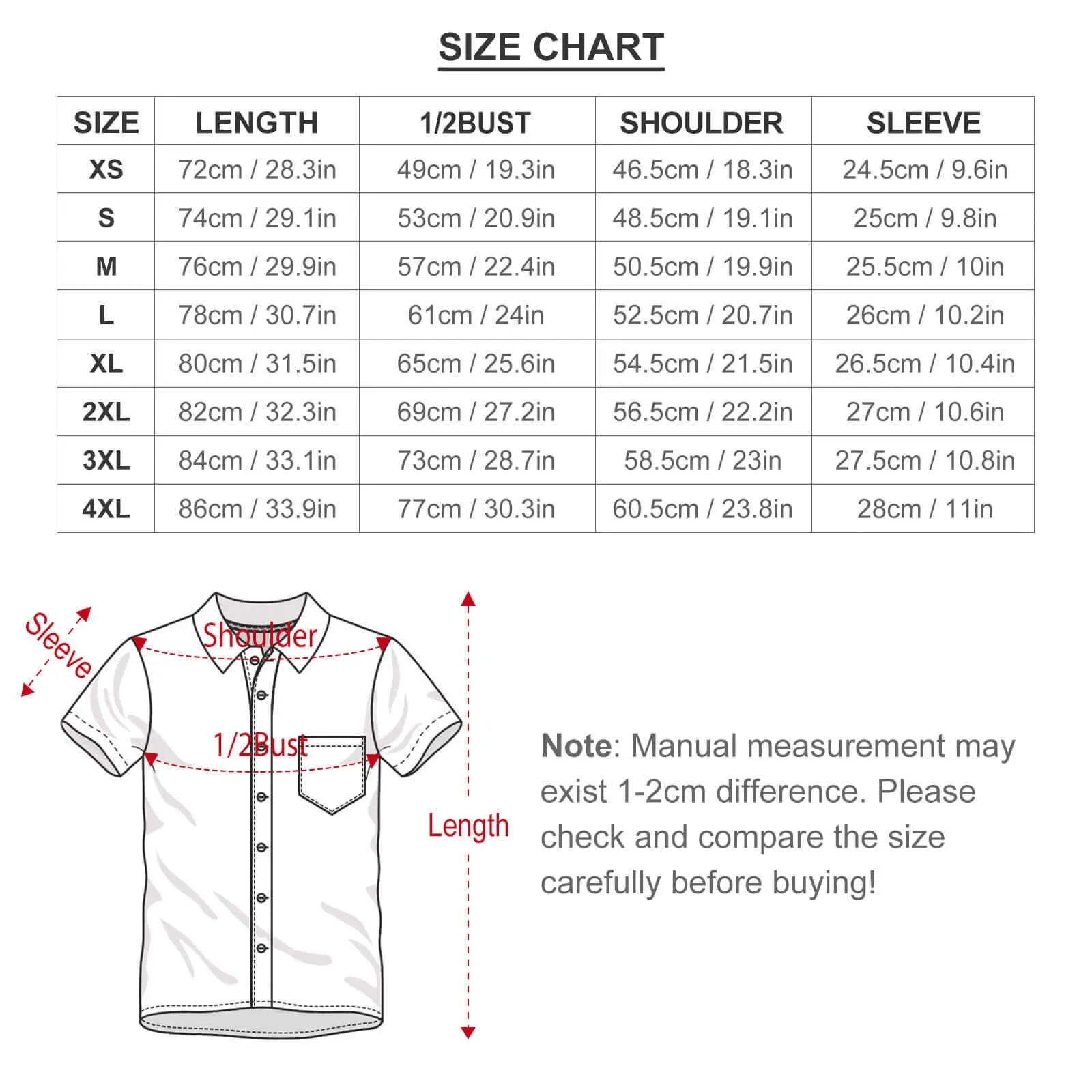 Men's TIKI Art Casual Short Sleeve Shirt 2404000162