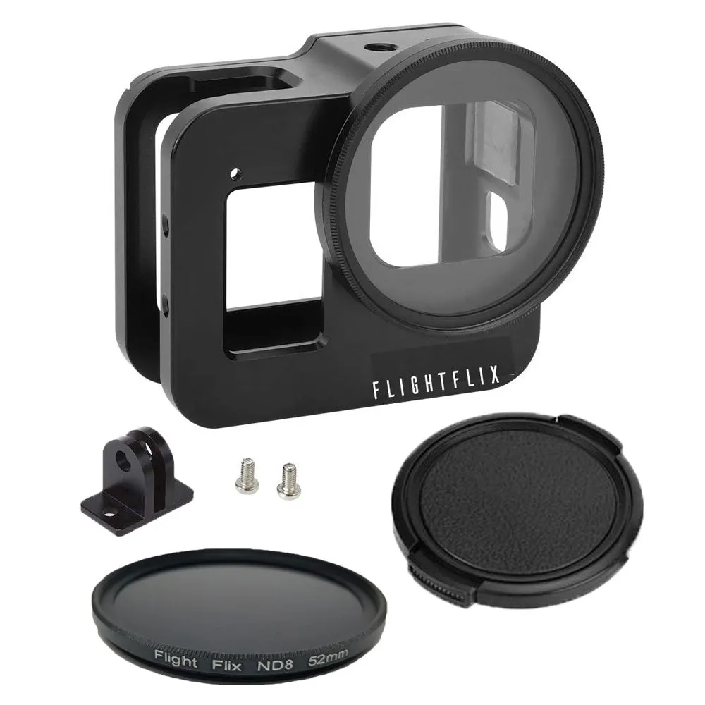 Metal GoPro Safe Case Hero 8 w/ Prop Filter