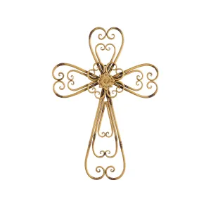 Metal Wall Cross,6m598