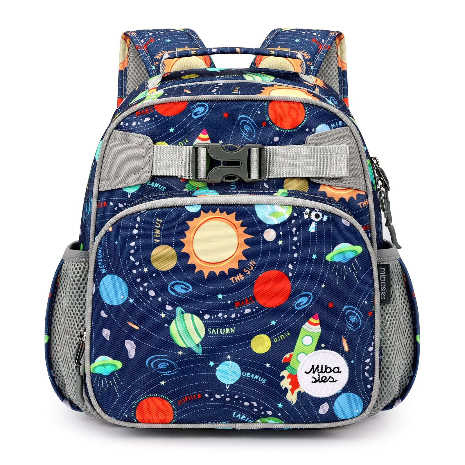 mibasies Toddler Backpack for ages 2-4: Preschool kindergarten Backpack with Chest Strap