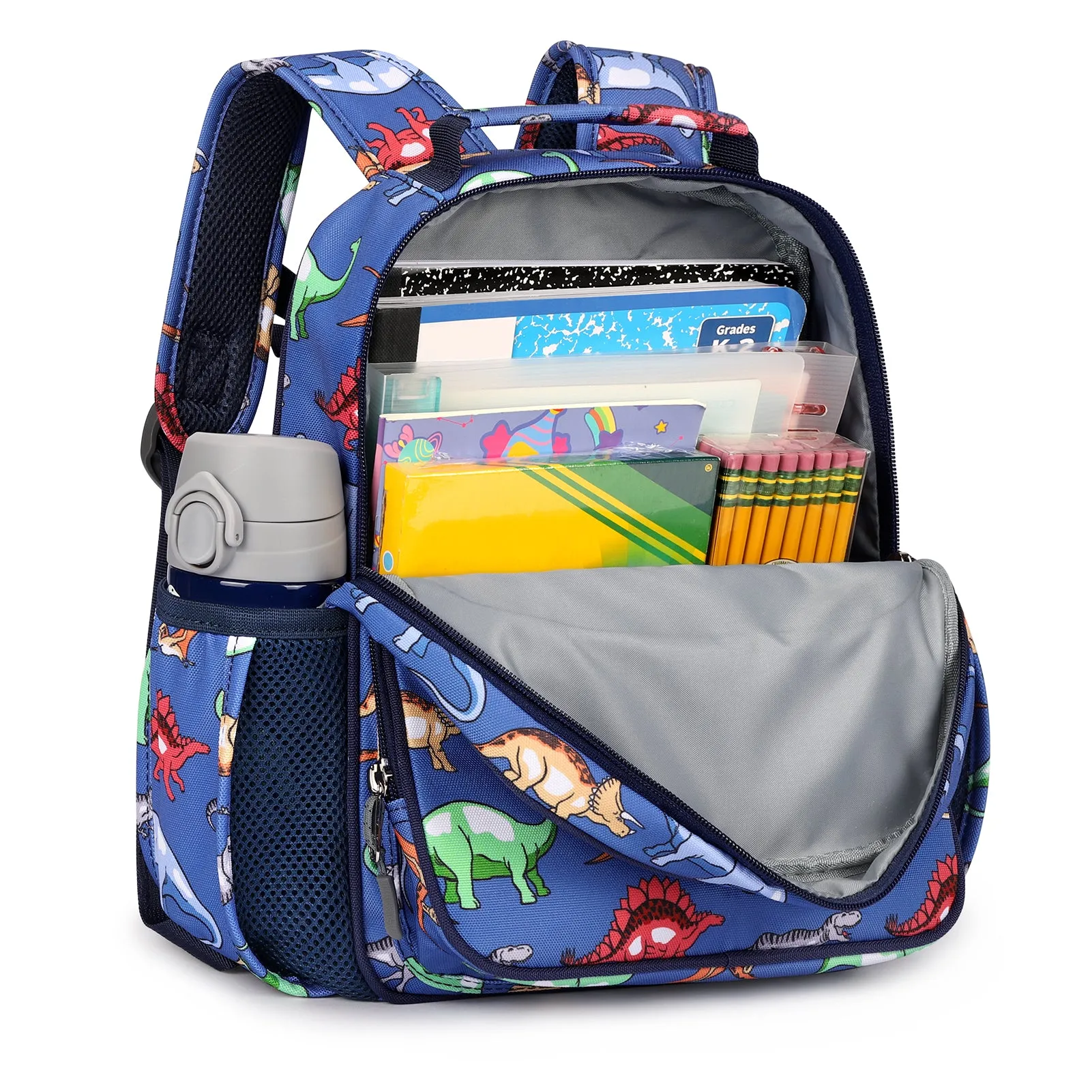mibasies Toddler Backpack for ages 2-4: Preschool kindergarten Backpack with Chest Strap